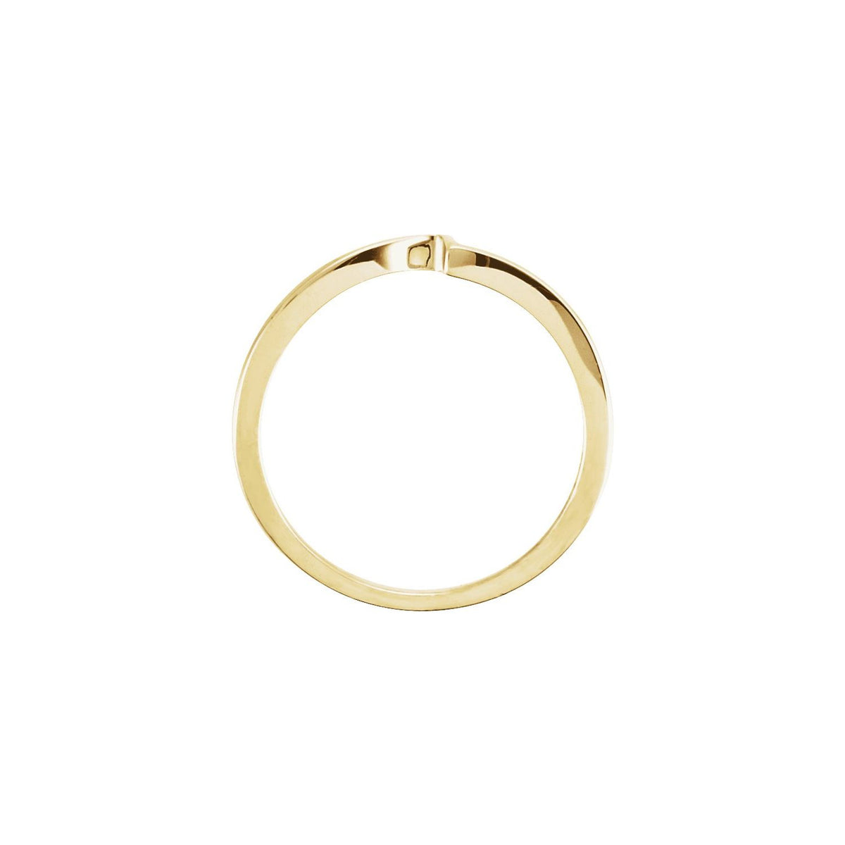 18K Yellow Gold Band, 3.9 mm