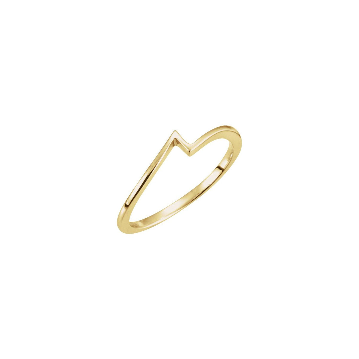 18K Yellow Gold Band, 3.9 mm