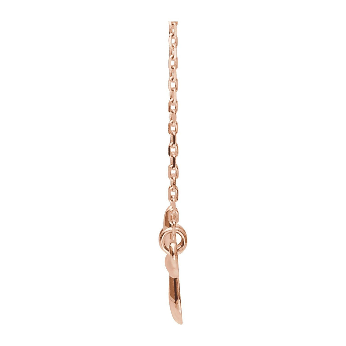 Sideways Cross 16-18" Necklace