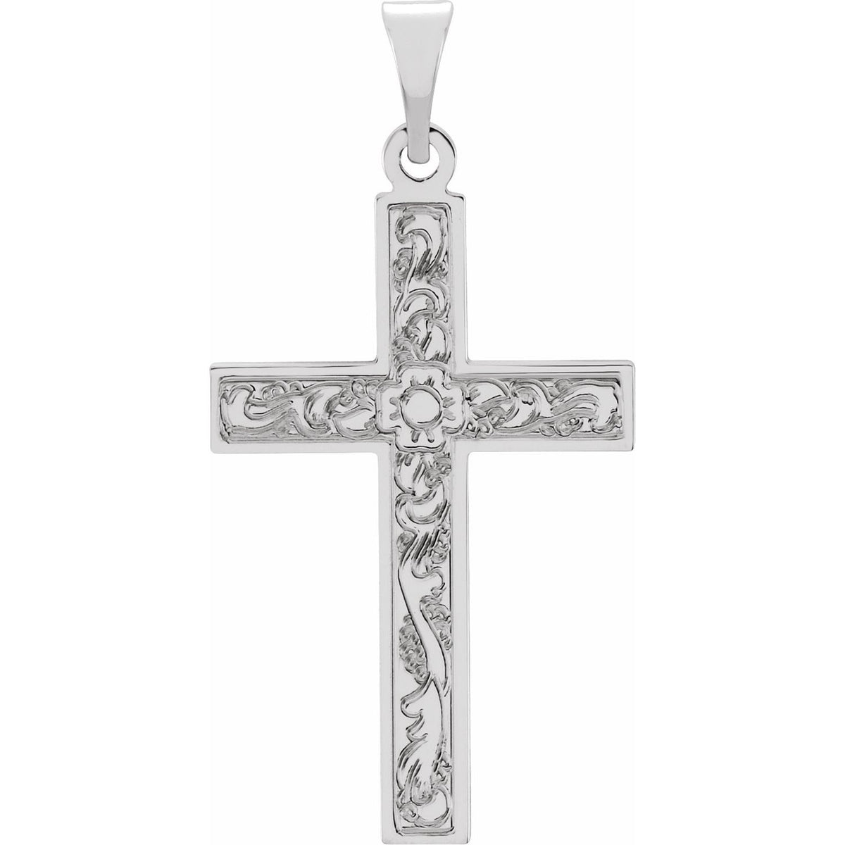 29.4x13. Cross Pendant, 29.4 x 13.8 mm