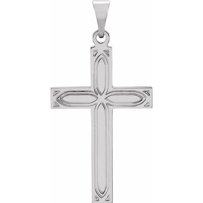 Cross Pendant, 36.8 x 17.7 mm