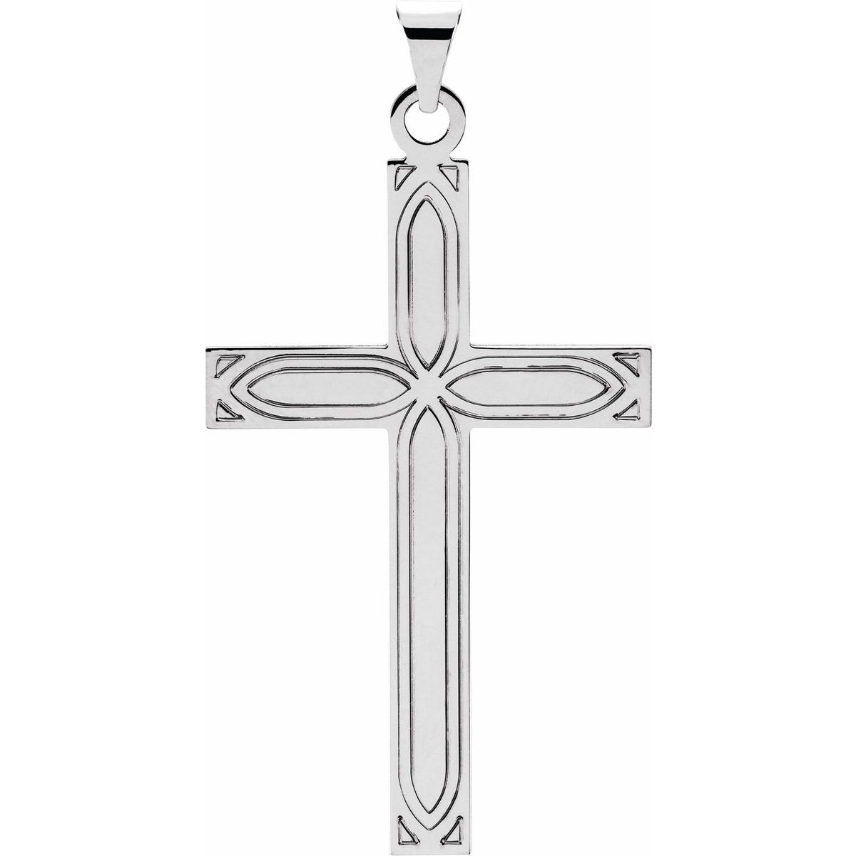Cross Pendant, 36.8 x 17.7 mm