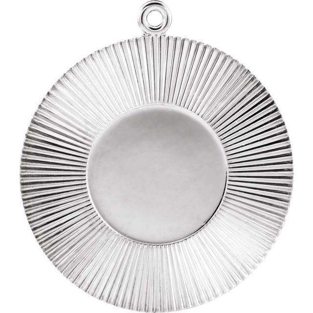 Engravable Starburst Dangle