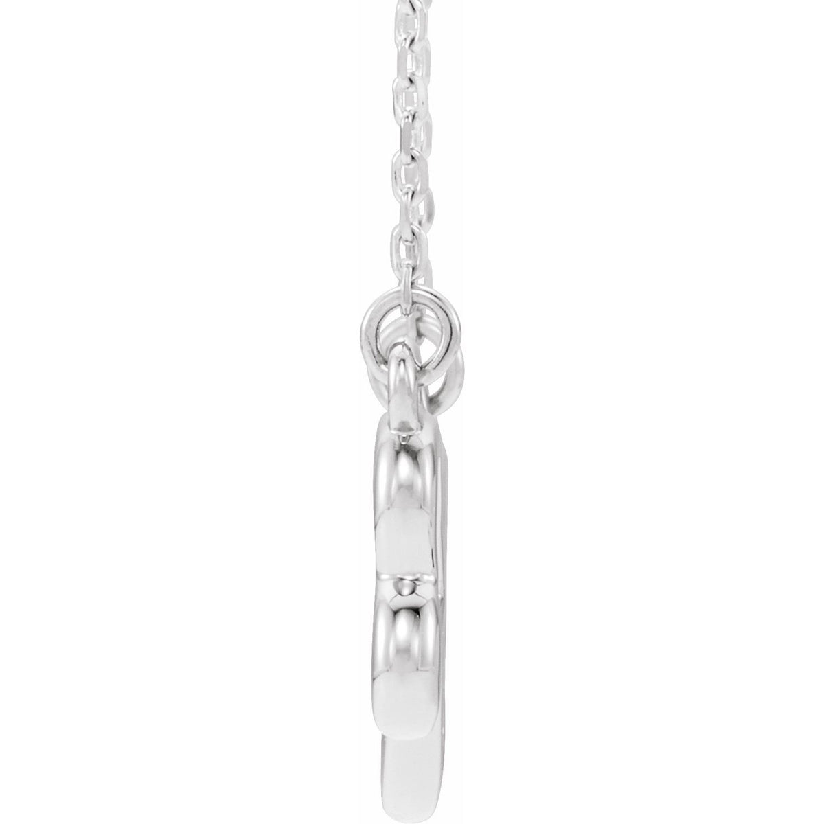 Infinity-Inspired Heart 16-18" Necklace