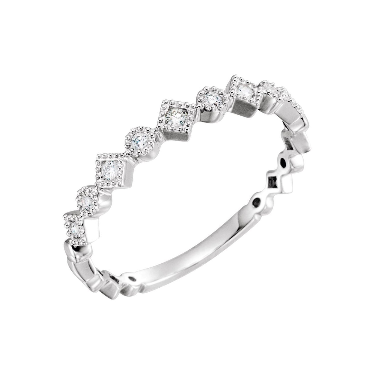 14K Yellow Gold 1/8 CTW Natural Diamond Anniversary Band, 3.5 mm