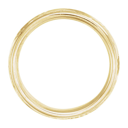 Milgrain Grooved Comfort-Fit Band
