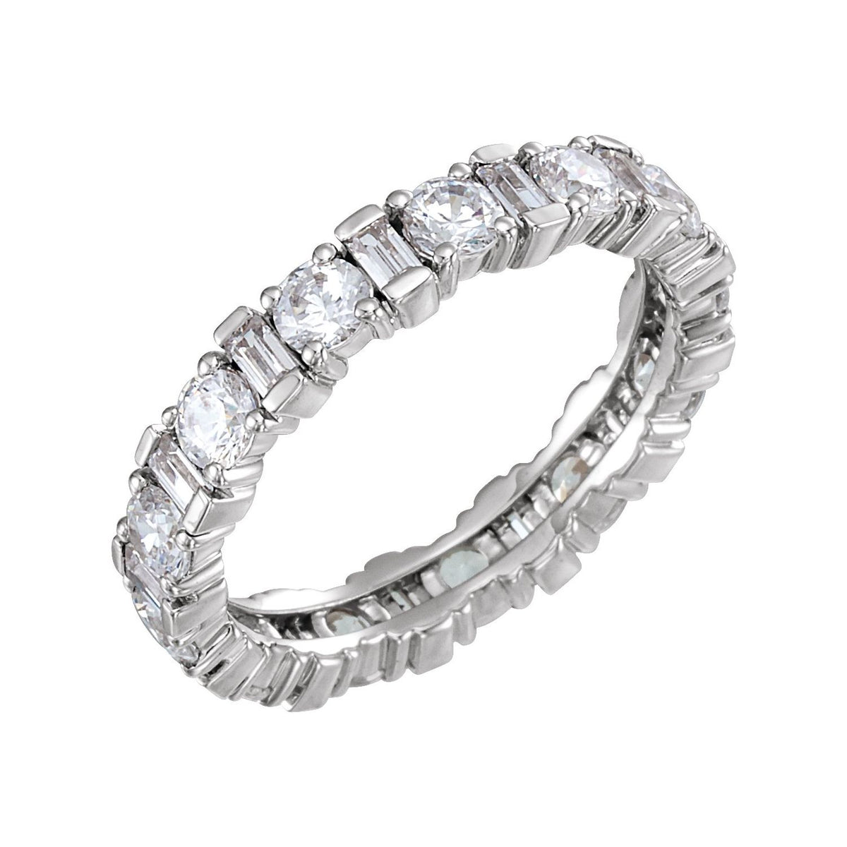 2 1/10 CTW Natural Diamond Eternity Band