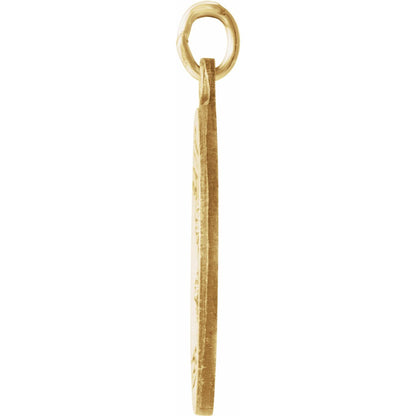 14K Yellow Gold St. Thomas Medal