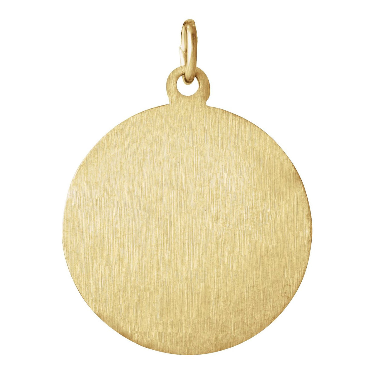 14K Yellow Gold St. Thomas Medal