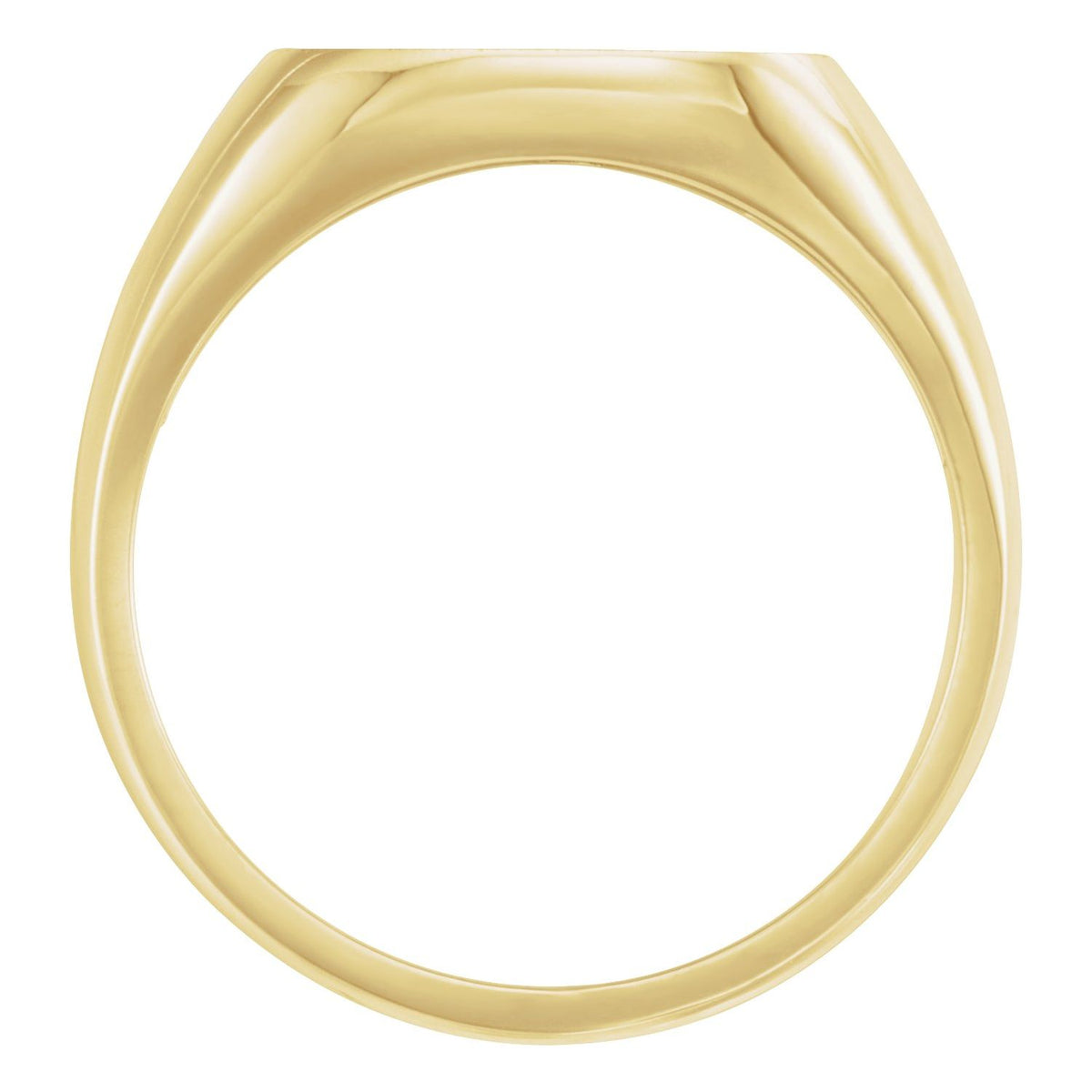 Square Signet Ring, 12 x 12 mm (9601)
