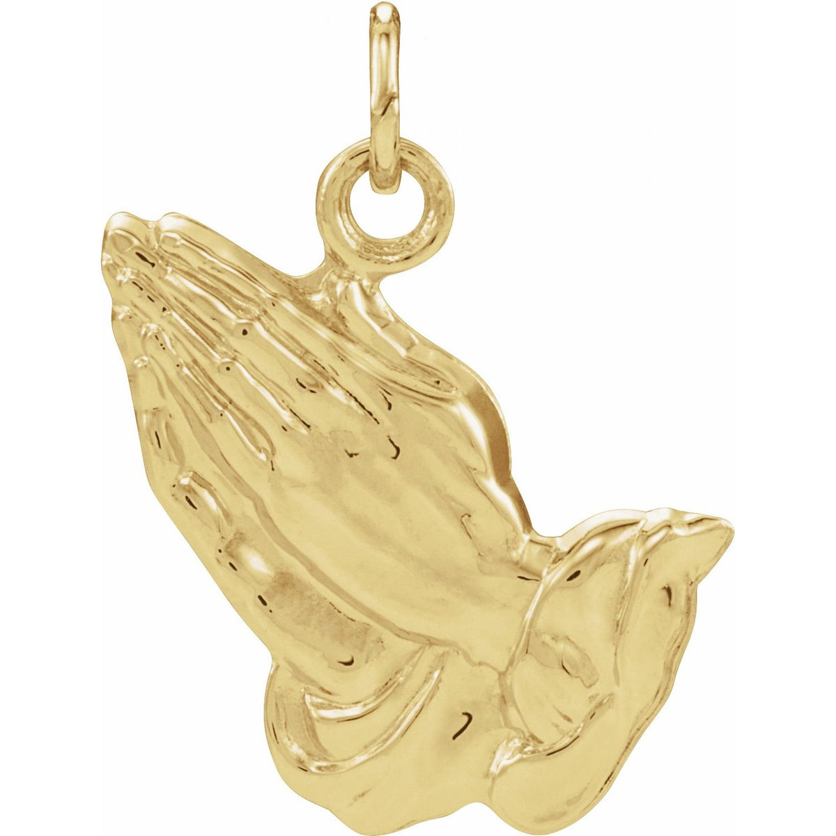 20.8x19. Praying Hands Pendant