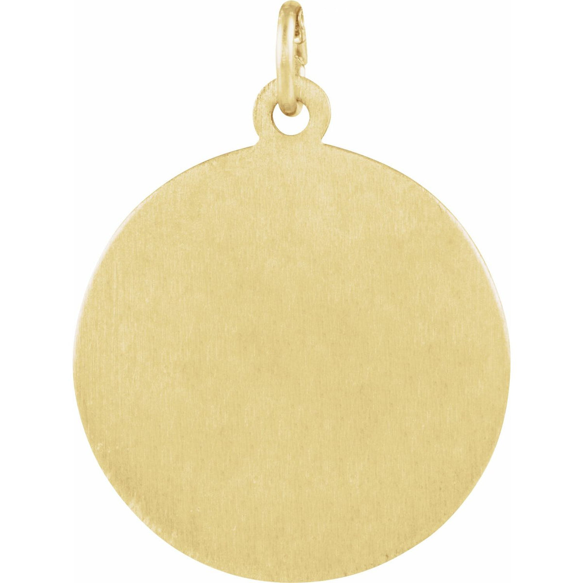 Round St. Francis of Assisi Medal