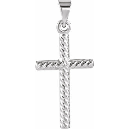 Cross Pendant, 12.3 x 8.5 mm