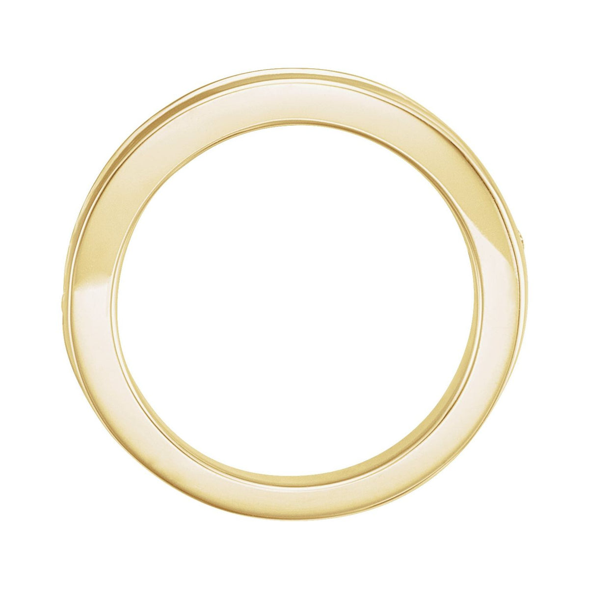 14K Yellow Gold 1 CTW Natural Diamond Anniversary Band