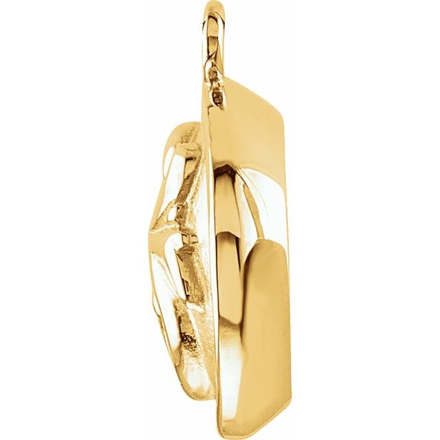 14K Yellow Gold Vintage-Inspired Dangle