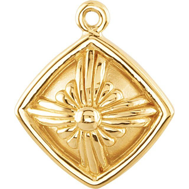 Floral Dangle, 1 mm x 1 mm