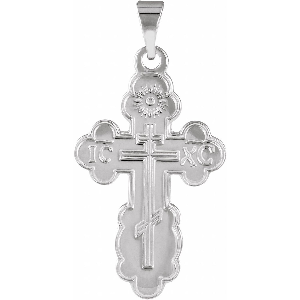19x13 mm Orthodox Cross Pendant