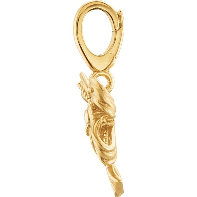 Vintage-Inspired Bow Charm/Pendant