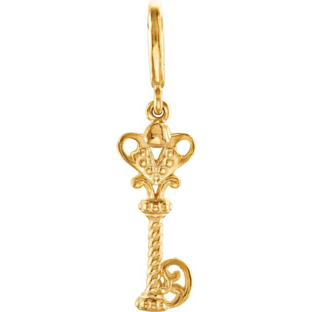 Vintage-Inspired Key Charm/Pendant