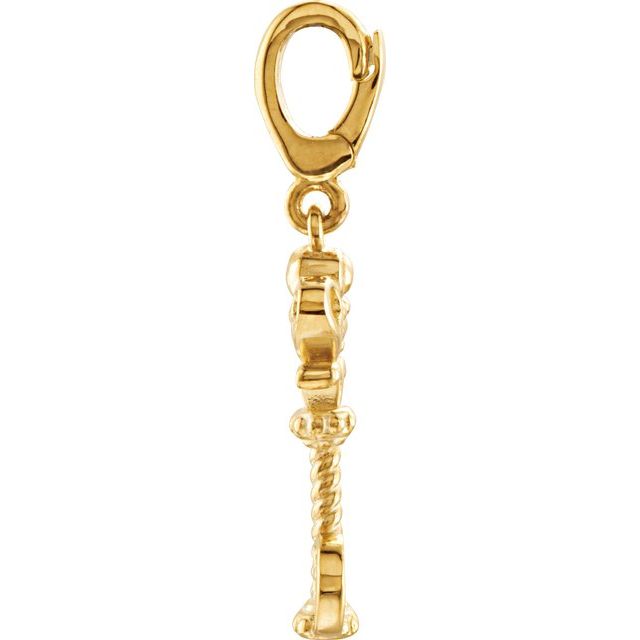 Vintage-Inspired Key Charm/Pendant
