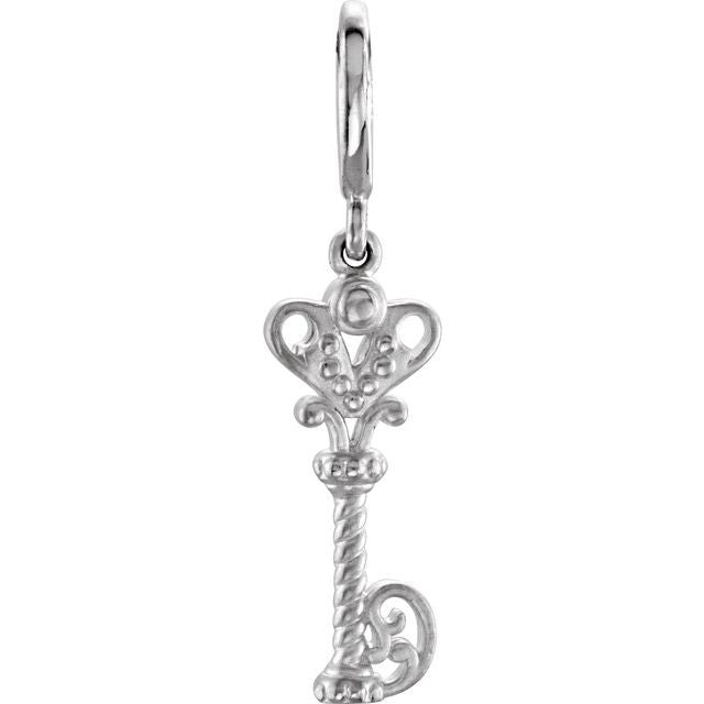 Vintage-Inspired Key Charm/Pendant