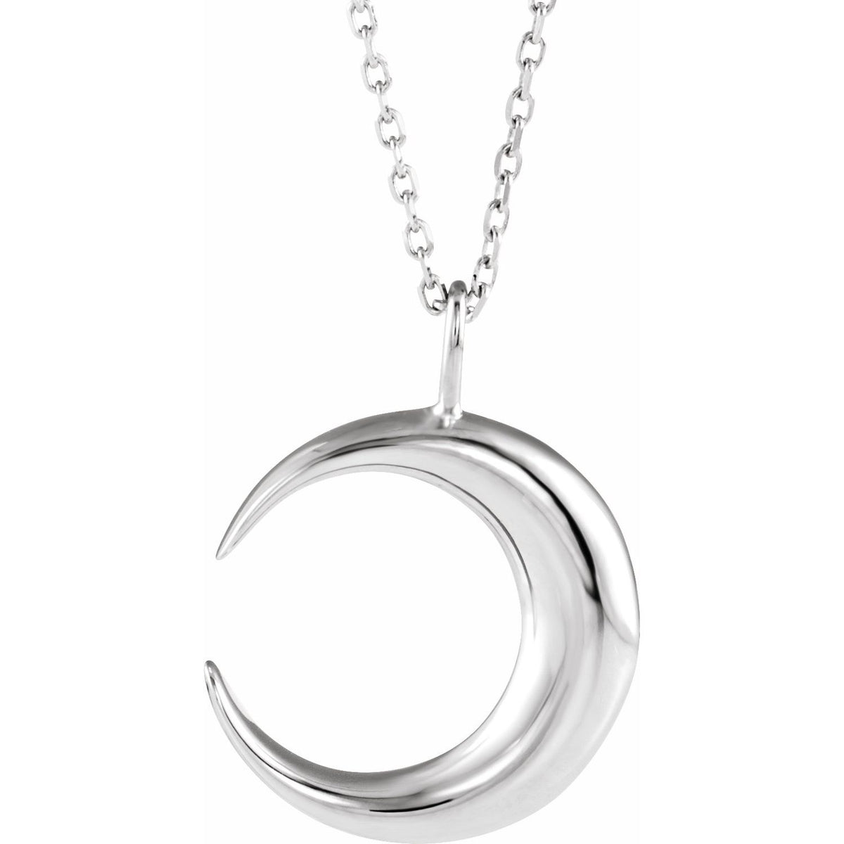 Crescent Moon 16-18" Necklace
