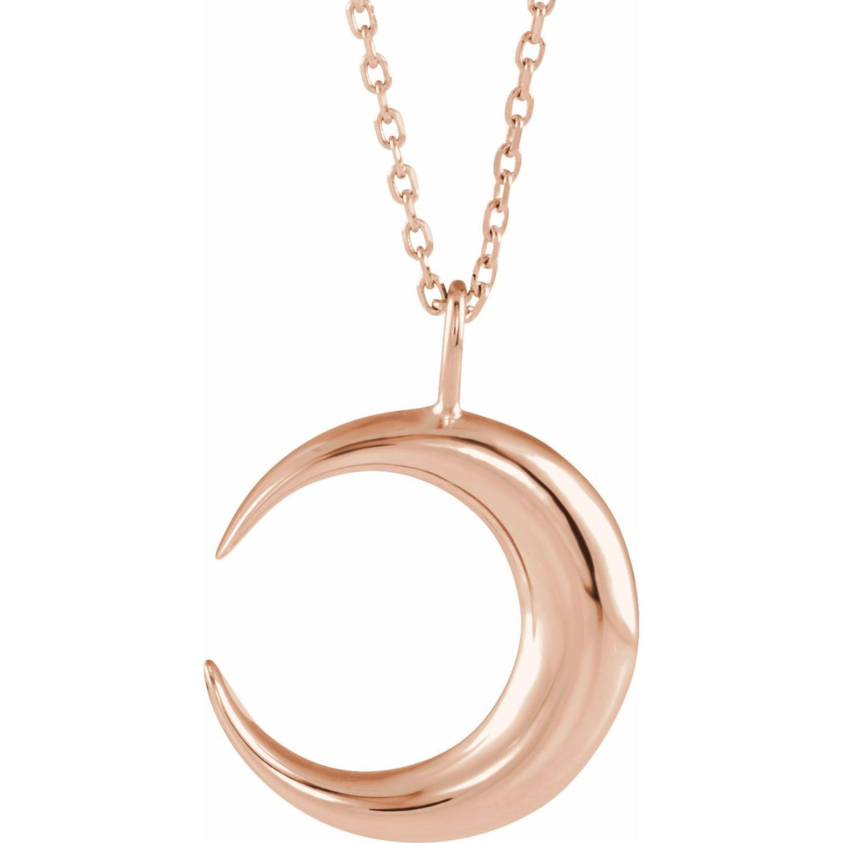 Crescent Moon 16-18" Necklace