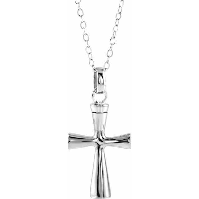 Cross Ash Holder Pendant