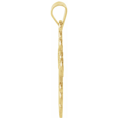 St. Olga Orthodox Cross Pendant