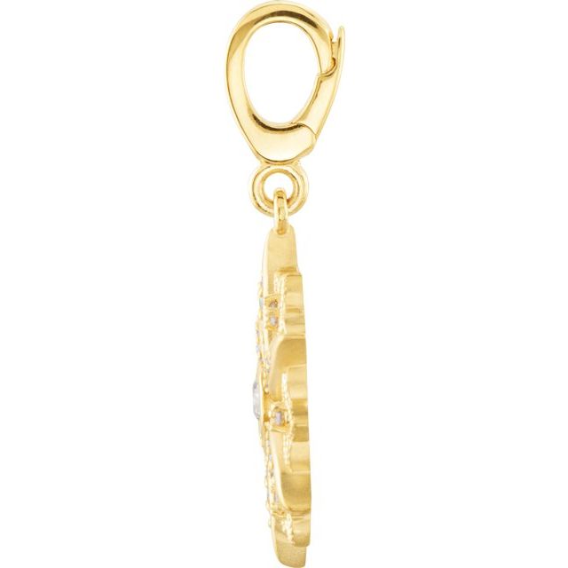 1/3 CTW Natural Diamond Charm/Pendant
