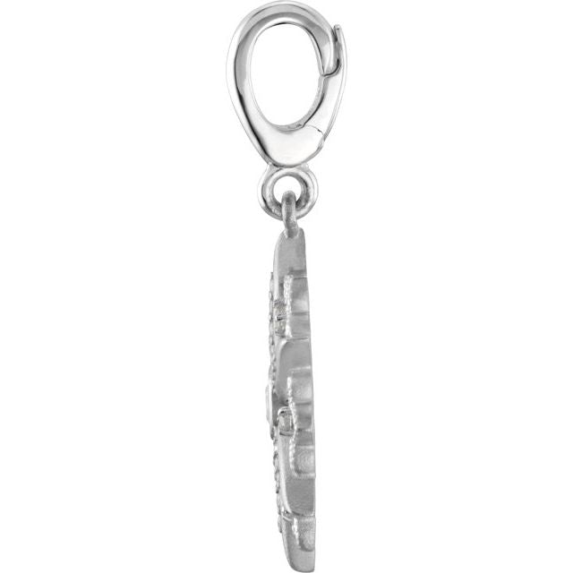 1/3 CTW Natural Diamond Charm/Pendant