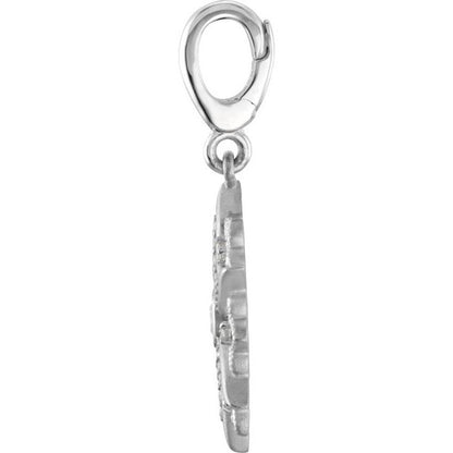 1/3 CTW Natural Diamond Charm/Pendant