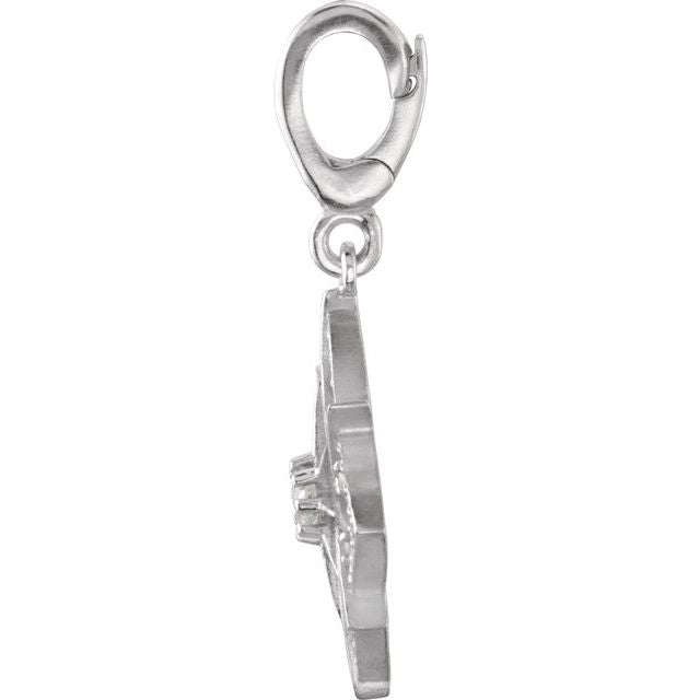 1/6 CTW Natural Diamond Charm/Pendant