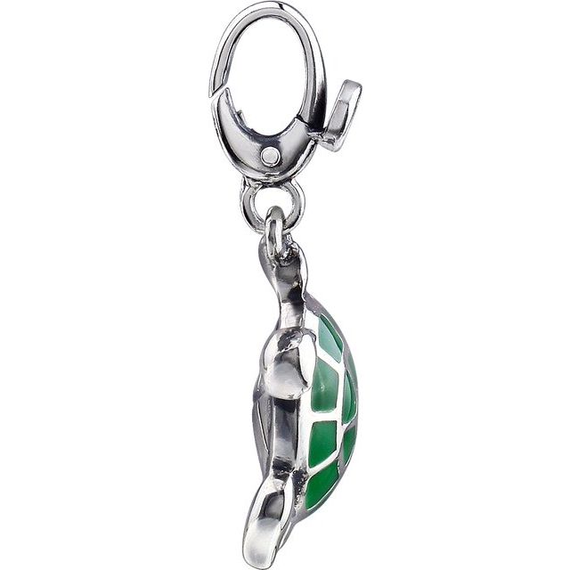 Sterling Silver Turtle Charm/Pendant