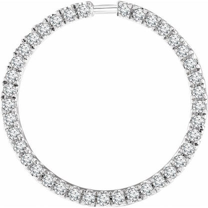 1/4 CTW Natural Diamond Circle Trim
