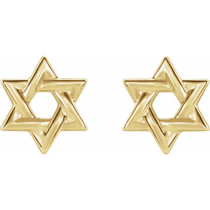 Star of David Earrings