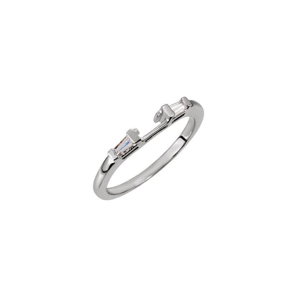 Platinum 1/6 CTW Natural Diamond Band