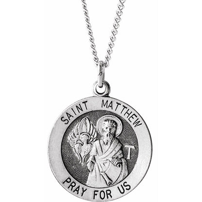 Round St. Matthew Medal