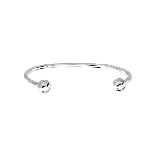 Sterling Silver Cuff 5 1/4" Bracelet