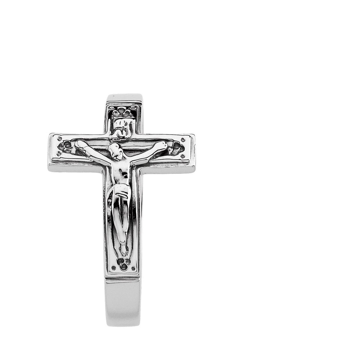 Crucifix Ring, 12 mm