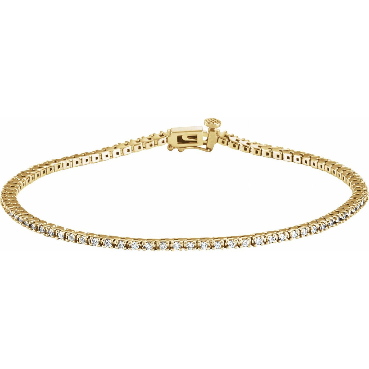 7/8 CTW Lab-Grown Diamond Line 7 1/4" Bracelet