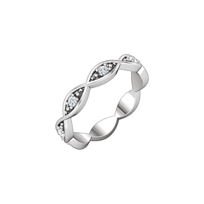 1/6 CTW Natural Diamond Eternity Band