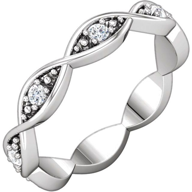 1/6 CTW Natural Diamond Eternity Band