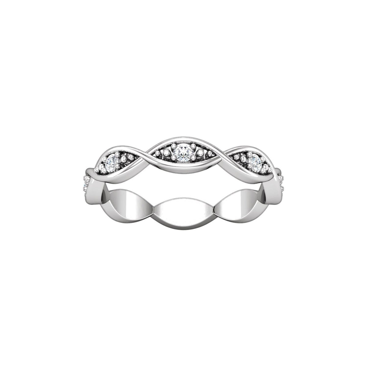 1/6 CTW Natural Diamond Eternity Band