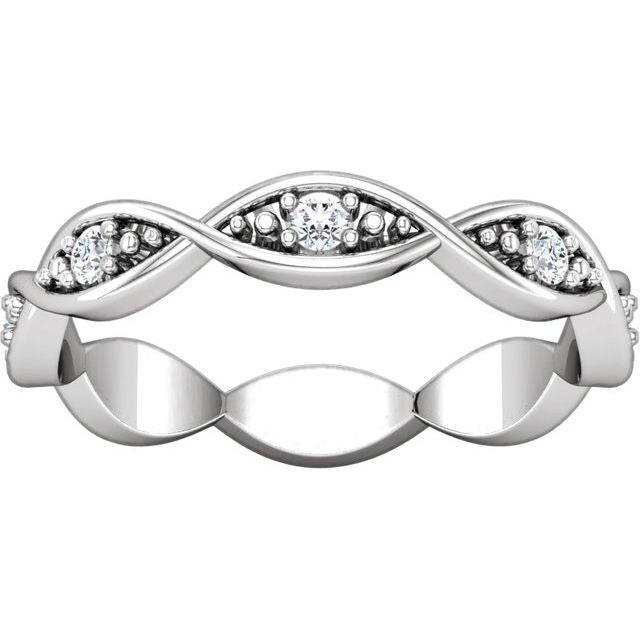 1/6 CTW Natural Diamond Eternity Band