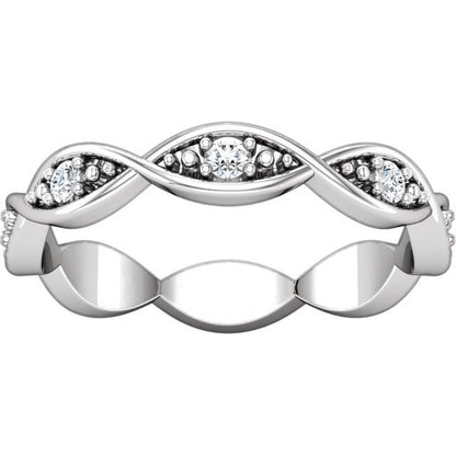 1/6 CTW Natural Diamond Eternity Band