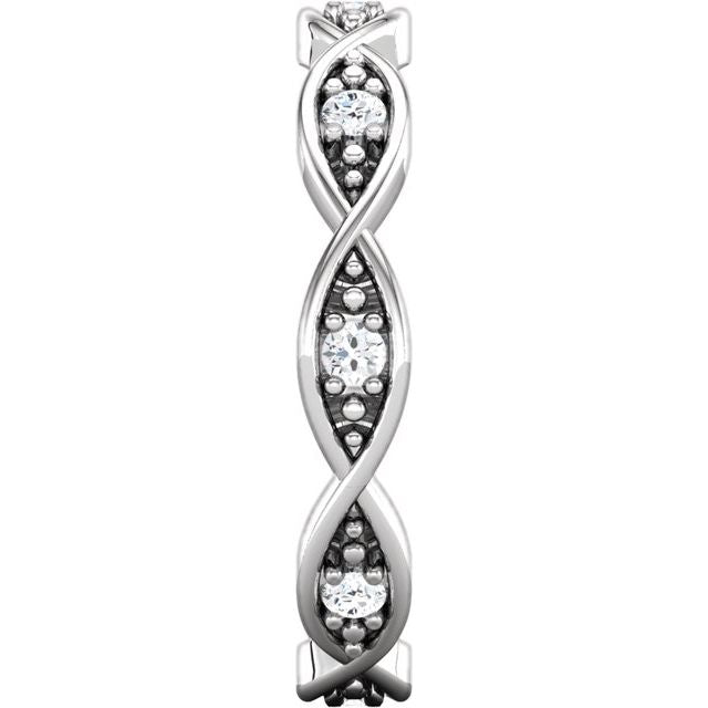 1/6 CTW Natural Diamond Eternity Band
