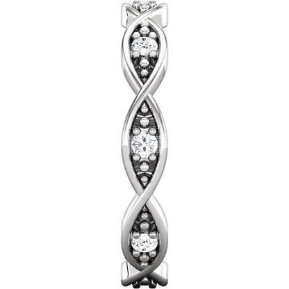 1/6 CTW Natural Diamond Eternity Band