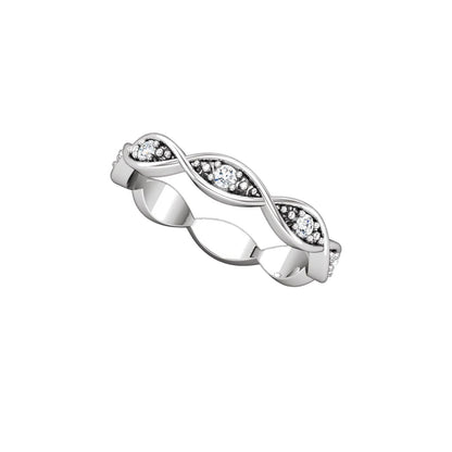 1/6 CTW Natural Diamond Eternity Band