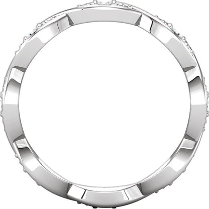 1/6 CTW Natural Diamond Eternity Band